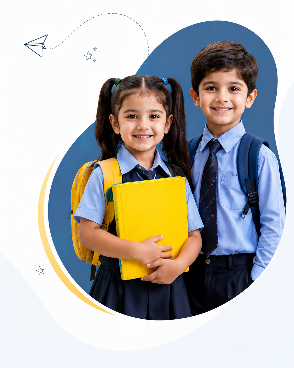 Happy N.N. Convent students